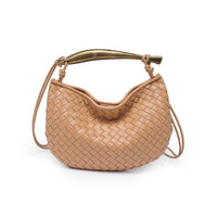 Uma Woven Crossbody: Natural-Hand In Pocket