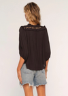 Heartloom Ventura Top- Black-Hand In Pocket