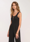 Heartloom Rosarie Jumpsuit -Black-Hand In Pocket