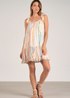 Elan Rita Babydoll Mini Dress - Multi Santa Barbara ***FINAL SALE***-Hand In Pocket