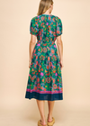 Khiara Floral Midi Dress ***FINAL SALE***-Hand In Pocket