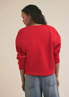 Favorite Daughter Collegiate Sweatshirt- Haute Rouge