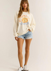 Z Supply Soleil Sunday Sweatshirt - Sea Salt ***FINAL SALE***-Hand In Pocket