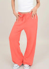 RD Style Popola Pants - Radiant Red ***FINAL SALE***-Hand In Pocket