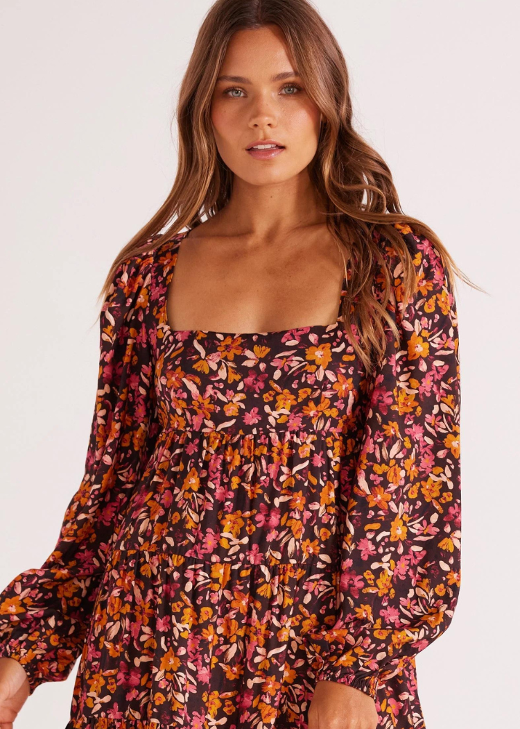 Mink Pink Sorrento Mini Dress - Floral ***FINAL SALE***-Hand In Pocket