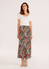 MINKPINK Josie Bias Midi Skirt-Hand In Pocket