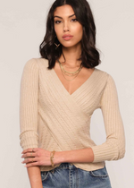 Heartloom Cora Top- Wheat