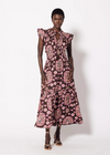 Cleobella Indira Ankle Dress - Avalon Print-Hand In Pocket