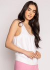 PJ Salvage Lounge Tank - Ivory-Hand In Pocket