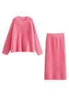 Josie Pullover Skirt Set-Hand In Pocket