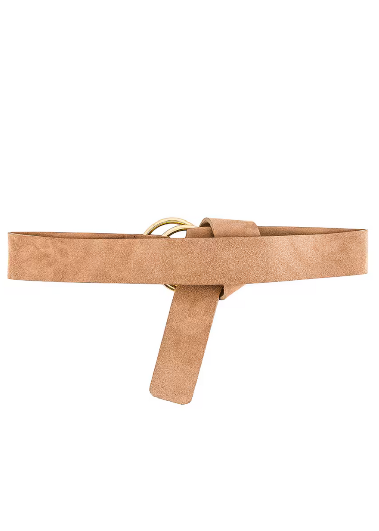 B-Low The Belt Tumble Suede- Sand Gold-Hand In Pocket