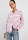 Rails Wren Top- Rose Bloom Stripe-Hand In Pocket