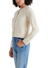 Steve Madden Fantino Sweater Jacket- Cream-Hand In Pocket