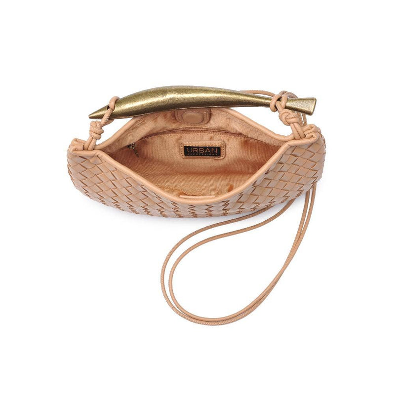 Uma Woven Crossbody: Natural-Hand In Pocket