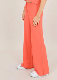 RD Style Popola Pants - Radiant Red ***FINAL SALE***-Hand In Pocket