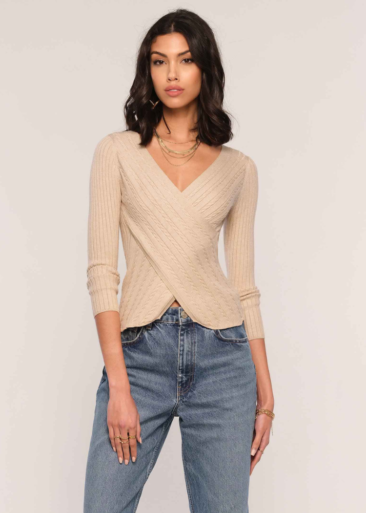 Heartloom Cora Top- Wheat