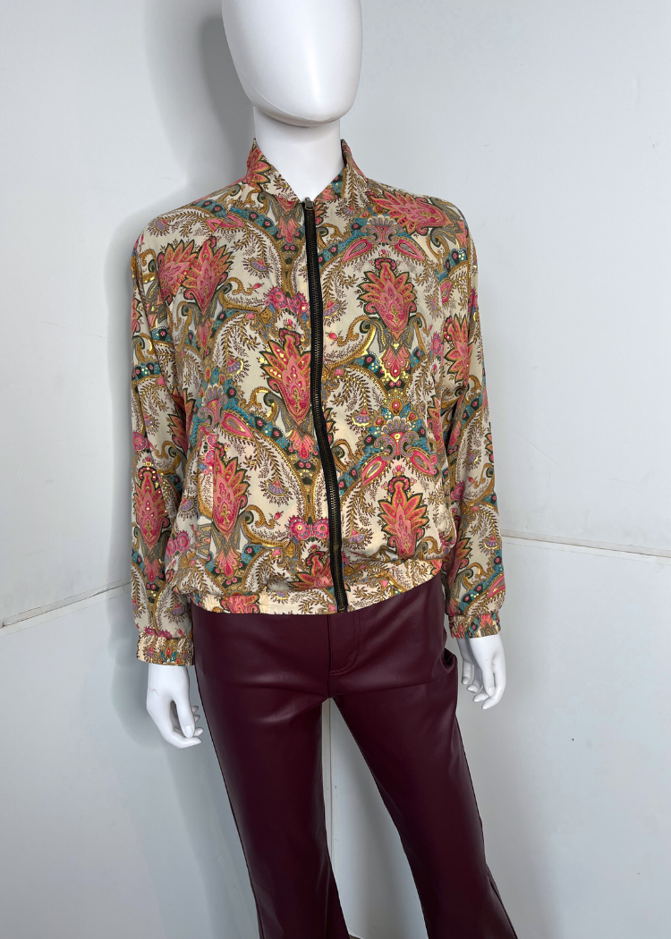 Cadiz Bomber Jacket-***FINAL SALE***-Hand In Pocket