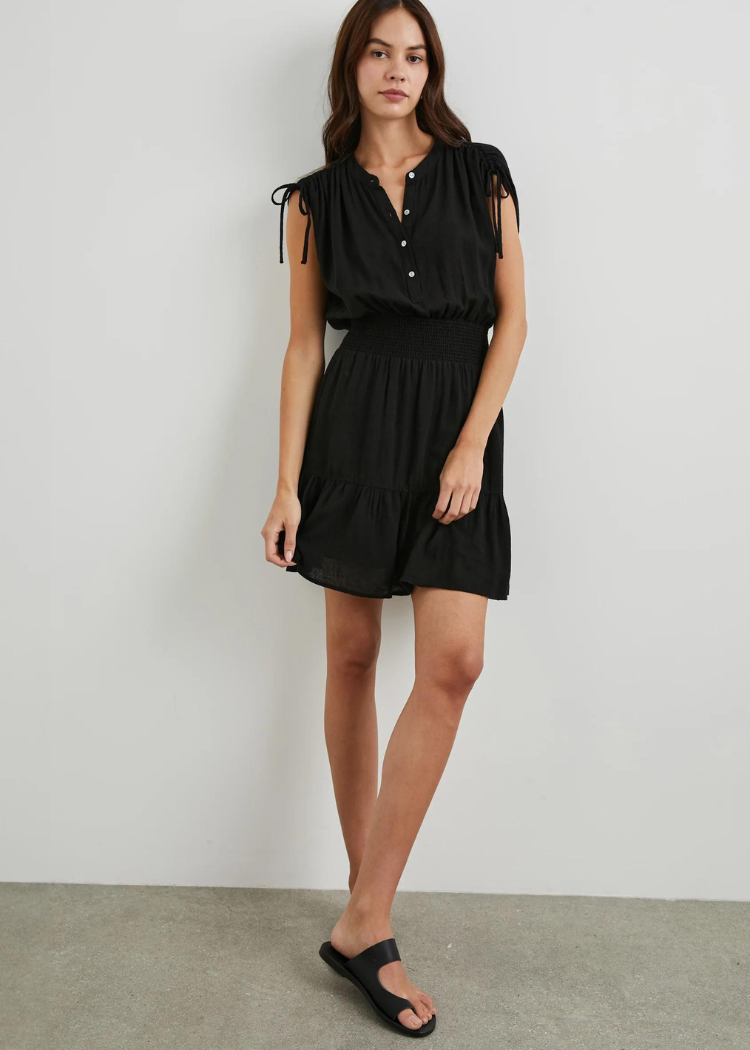 ***FINAL SALE*** Rails Samina Dress - Black-Hand In Pocket