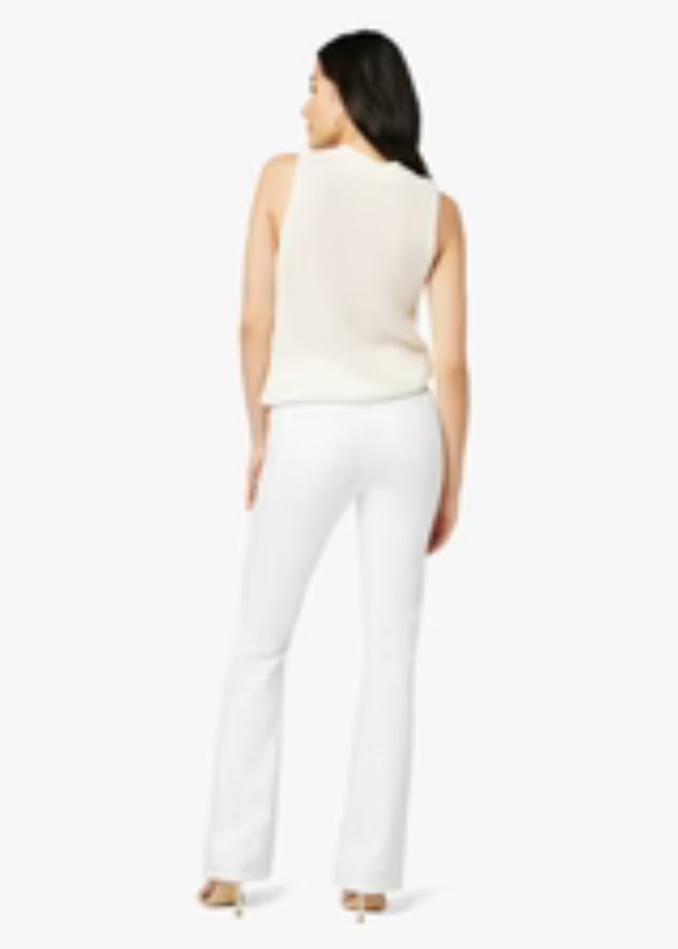 Joe's Jeans The Provocateur Petite Bootcut- White-Hand In Pocket