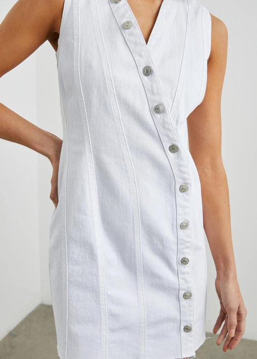 Rails Strand Dress- Salt Water-Hand In Pocket