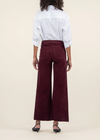 Meg High Rise Fab Ab Raw Hem Denim- Dark Plum ***FINAL SALE***-Hand In Pocket