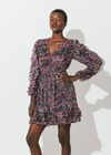 Cleobella Bellamy Mini Dress - Caymen Paisley Purple-Hand In Pocket