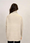 RD Style Nancy Ottoman Mockneck- Cuban Sand-Hand In Pocket