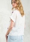 THML Coquina Button Down Top ***FINAL SALE***-Hand In Pocket