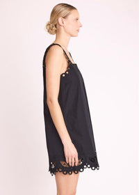 Berenice Rizy Black trapeze dress-Hand In Pocket