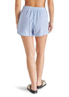 Steve Madden Caral Shorts- Blue-Hand In Pocket