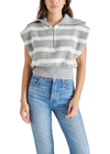 Steve Madden Easton Sweater- Heather Grey-Hand In Pocket