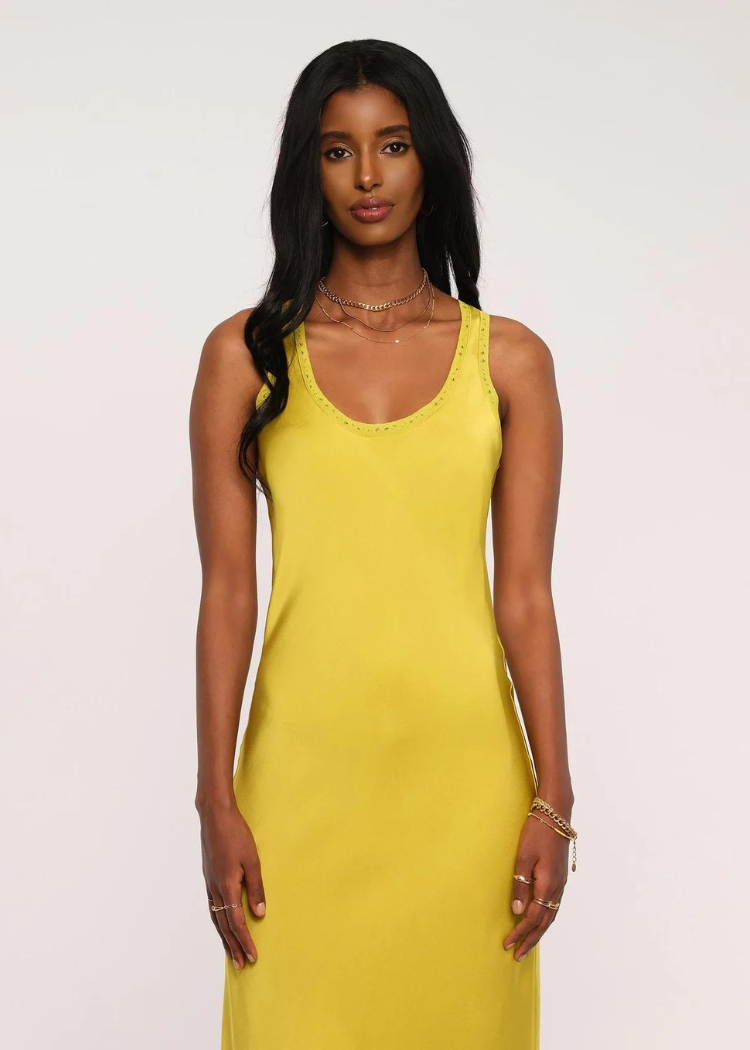 Heartloom Reeve Dress - Citron ***FINAL SALE***-Hand In Pocket