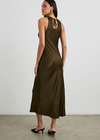 Rails Solene Dress - Dark Moss-Hand In Pocket