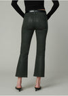 Callie Coated Cropped Bootcut - Autumn Forest-Hand In Pocket