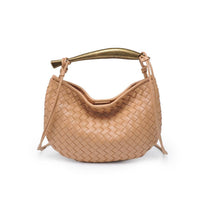 Uma Woven Crossbody: Natural-Hand In Pocket