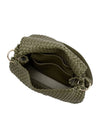 Natalia Shoulder Bag- Olive-Hand In Pocket