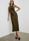 Rails Solene Dress - Dark Moss-Hand In Pocket