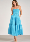 Elan Jillian Maxi Dress - Azure ***FINAL SALE***-Hand In Pocket