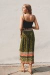 Rustic Ibiza Wrap Skirt ***FINAL SALE***-Hand In Pocket