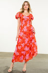 THML Olivia Floral Dress-Hand In Pocket