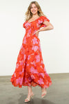 THML Olivia Floral Dress-Hand In Pocket