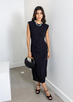 Astrid Amalee Knit Dress- Black ***FINAL SALE***-Hand In Pocket