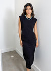 Astrid Amalee Knit Dress- Black ***FINAL SALE***-Hand In Pocket