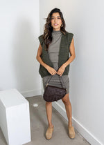 Astrid McGrath Knitted Vest-Hand In Pocket