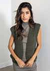 Astrid McGrath Knitted Vest-Hand In Pocket