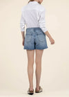 Kut Jane High Rise Shorts- Peaceful-Hand In Pocket