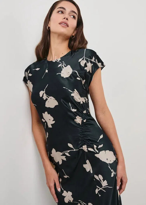 Rails Serenity Dress- Midnight Roses-Hand In Pocket