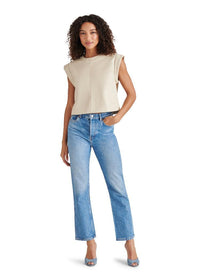 Steve Madden Cat Top- Bone-Hand In Pocket