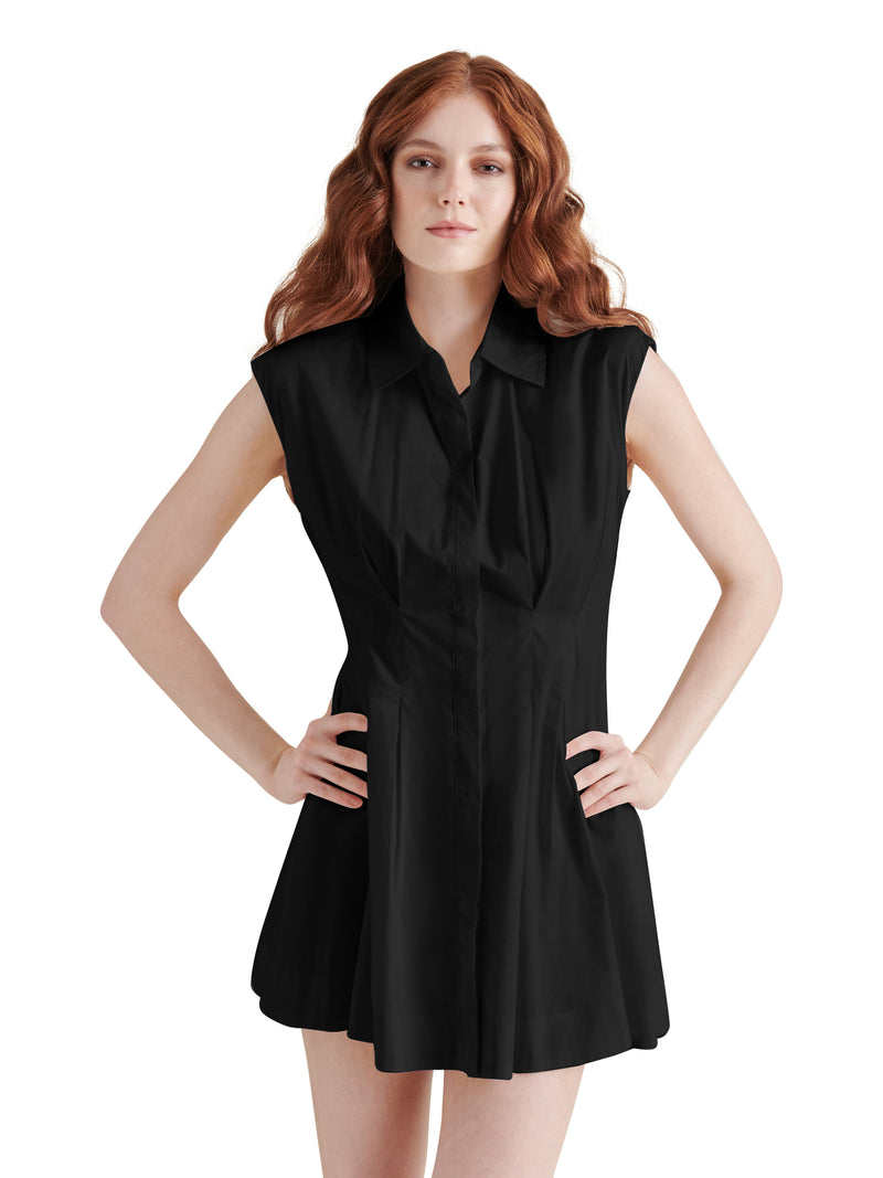 Steve Madden Maisha Dress- Black-Hand In Pocket