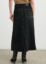 Rails Del Rey Skirt- Black Sand-Hand In Pocket